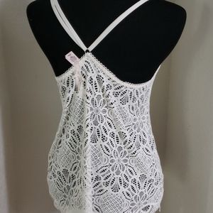 Victoria's Secret Chemise M NWT Lace Ivory